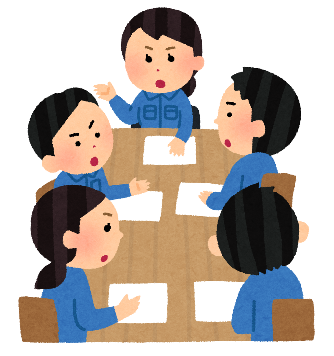 真剣に会議する従業員.png